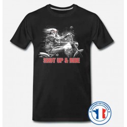 Bikers-Custom : T shirt biker shup and ride