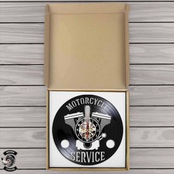 Horloge murale v twin Vintage en vinyle