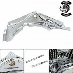 Bikers-Custom : Cache Embase de Cylindres Dyna, Touring