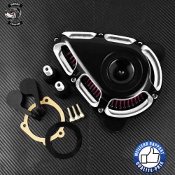 Bikers-Custom : Filtre à air jet pour Harley de 1991-2018
