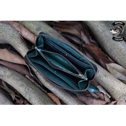 Bikers-Custom : Portefeuille cuir biker Ethnic style
