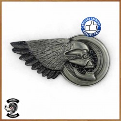 Boucle de ceinture biker eagle whells