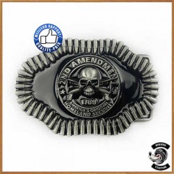 Boucle de ceinture biker 2 nd amendment