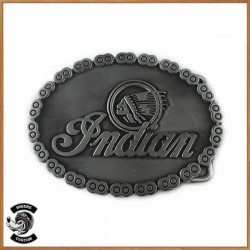 Boucle de ceinture biker Indian