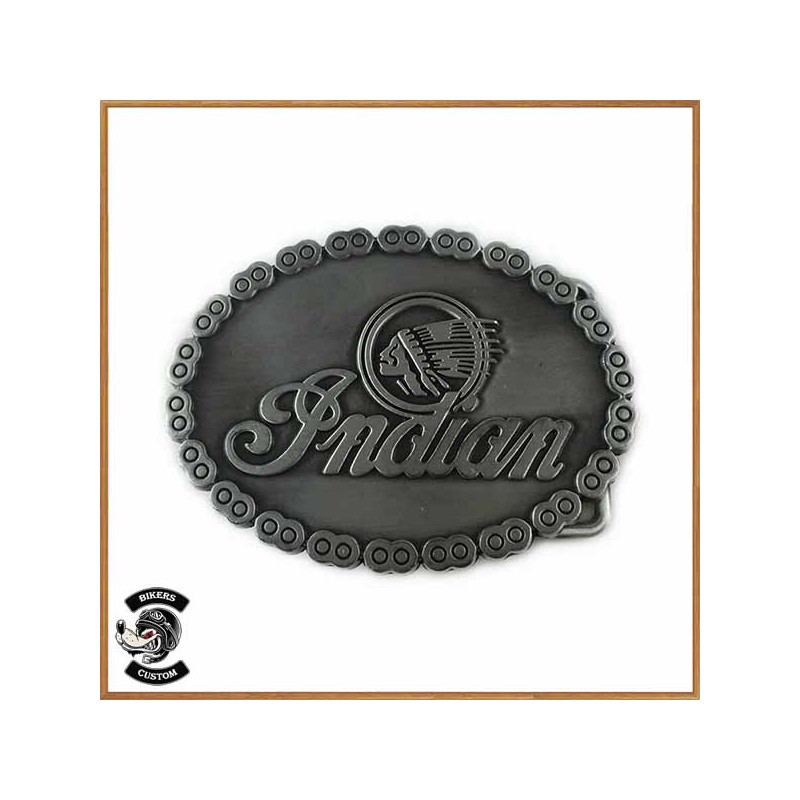 Bikers-Custom : Boucle de ceinture biker Indian