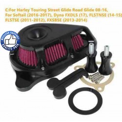 Bikers-Custom : Filtre à air jet pour Harley de 1991-2018