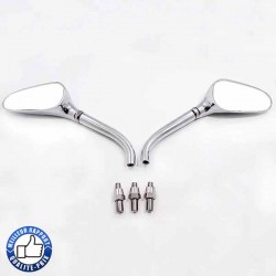 Rétroviseurs moto chrome golf club miror