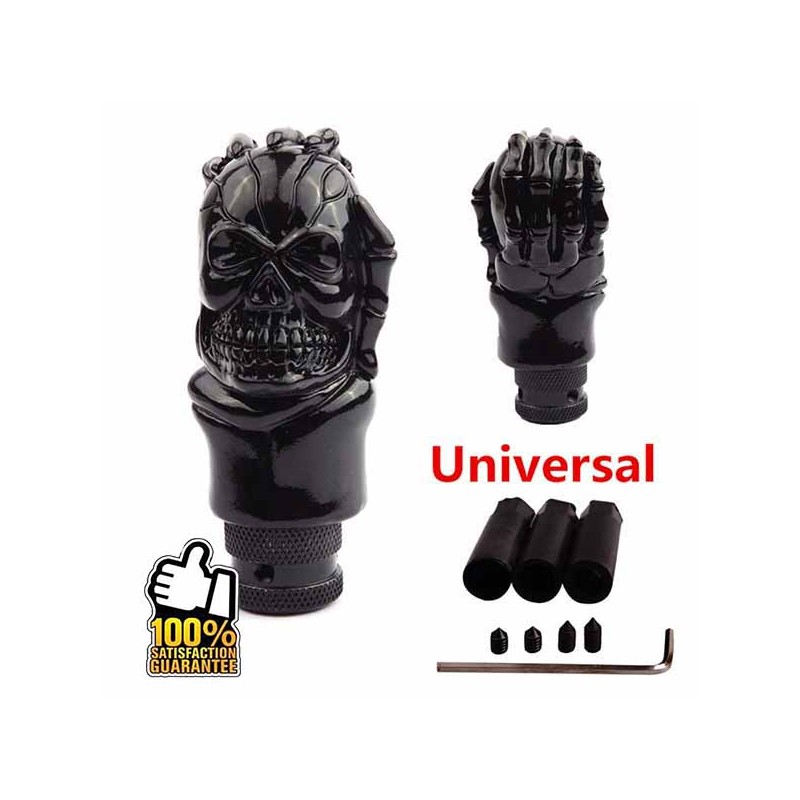 Bikers-Custom : Pommeau de vitesses blackskull