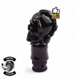 Bikers-Custom : Pommeau de vitesses blackskull