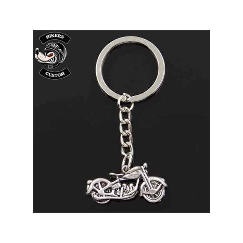 Bikers-Custom : Porte clés Harley Chrome