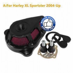 Bikers-Custom : Filtre à air jet pour Harley de 1991-2018