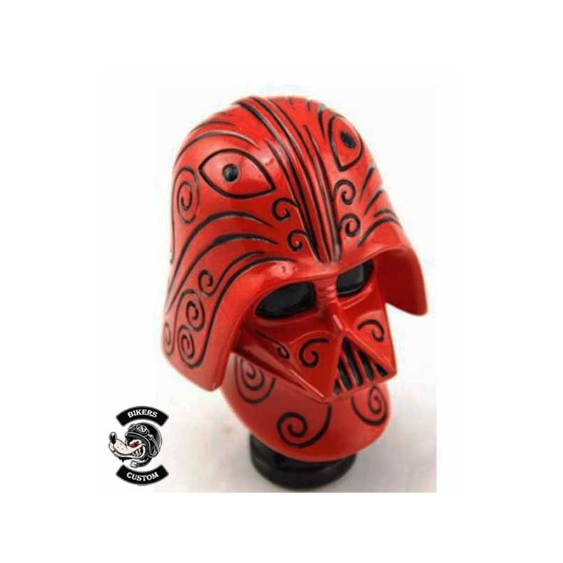 Bikers-Custom : Pommeau de vitesses red vador