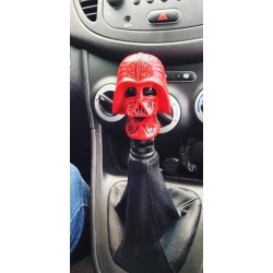 Bikers-Custom : Pommeau de vitesses red vador