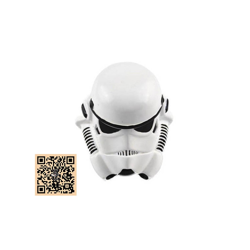 Bikers-Custom : Pommeau de vitesses Stormtrooper