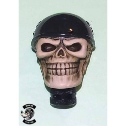Bikers-Custom : Pommeau de vitesses skull biker cdm