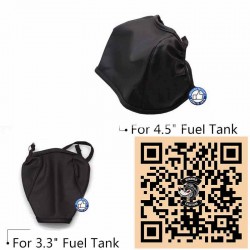 Bikers-Custom : Protection pour réservoir sportster de 2004 up