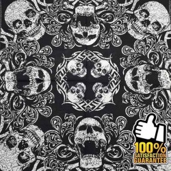 Bandana biker fucking skulls