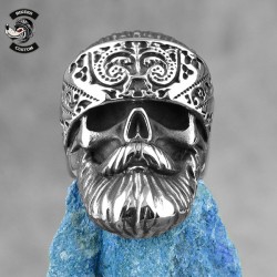 Bague biker bearded