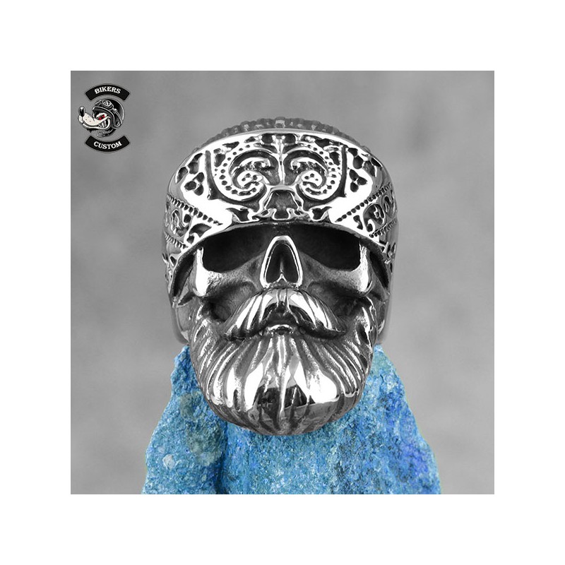 Bikers-Custom : Bague biker bearded