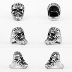 Bikers-Custom : Bague biker bearded
