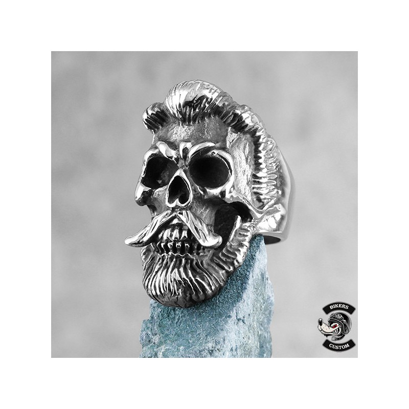 Bikers-Custom : Bague biker badass