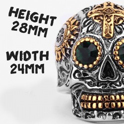 Bikers-Custom : Bague biker cyberpunk