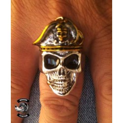 Bikers-Custom : Bague biker officer