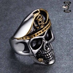Bikers-Custom : Bague biker officer