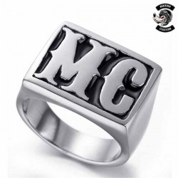 Bague bikers MC