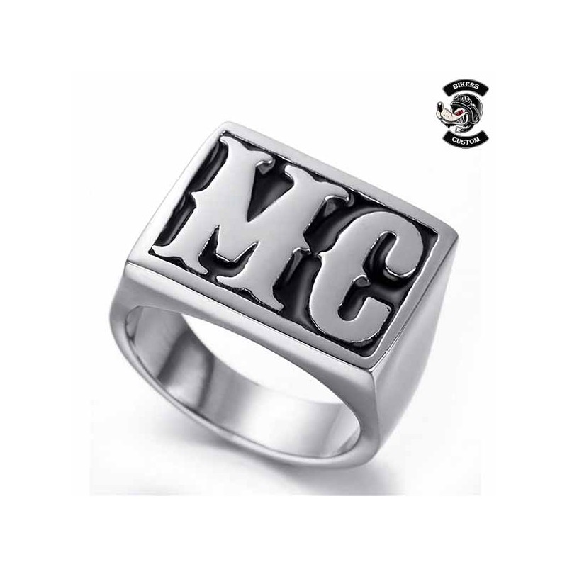 Bikers-Custom : Bague bikers MC