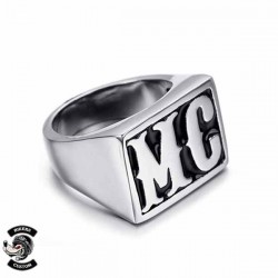 Bikers-Custom : Bague bikers MC