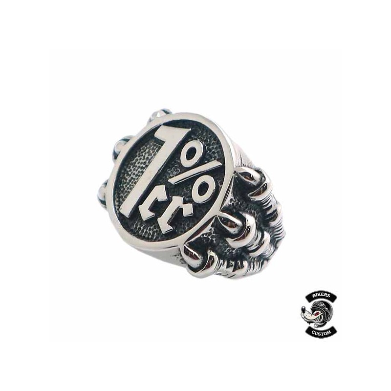 Bikers-Custom : Bague biker 1% ER
