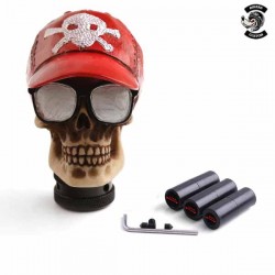 Pommeau de vitesses skull cap
