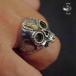Bikers-Custom : Bague bikers SANTA VIRGEN