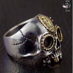 Bikers-Custom : Bague bikers SANTA VIRGEN