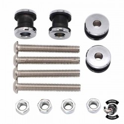 Kit de fixation pour sissy bar amovible Harley sportster