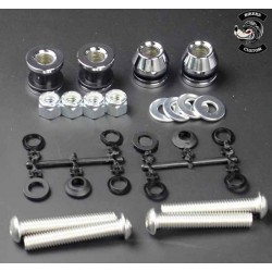 Kit de fixation pour sissy bar amovible Harley softail