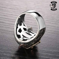 Bikers-Custom : Bague biker Steampunk