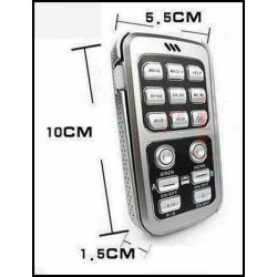 Bikers-Custom : Télécommande de rechange pour sirènes us AS.