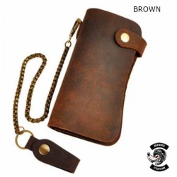 Bikers-Custom : Portefeuille tasteful en cuir bikers