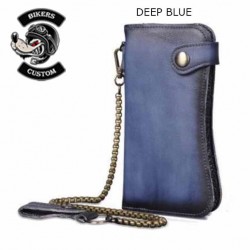 Bikers-Custom : Portefeuille tasteful en cuir bikers