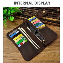 Bikers-Custom : Portefeuille tasteful en cuir bikers