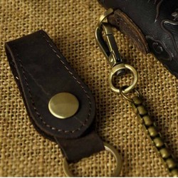 Bikers-Custom : Portefeuille tasteful en cuir bikers