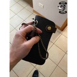 Bikers-Custom : Portefeuille tasteful en cuir bikers