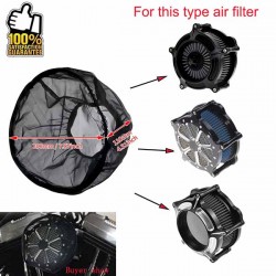 Bikers-Custom : Protection pour filtre à air 200 mm