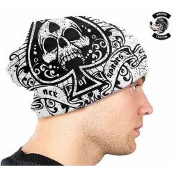 Bikers-Custom : Bonnet ou beanie as de pique