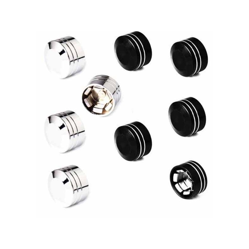Bikers-Custom : caches écrous moteur 11 à 14 mm