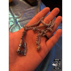 Bikers-Custom : Pendentif hache viking