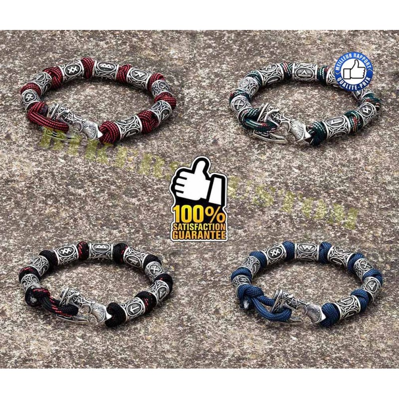 Bikers-Custom : Bracelets enroulés nordique