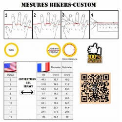 Bikers-Custom : Bague biker free driver